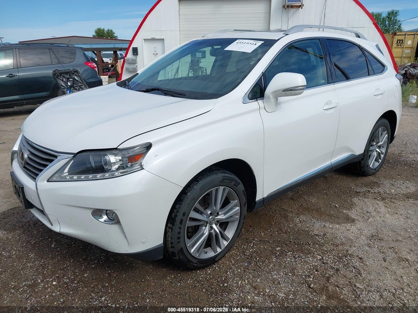 2015 Lexus Rx VIN 2T2BK1BA7FC307836 IAAI salvage auction — RIGHT FRONT, Salvage (Montana), sold $6,600 on 2026-08-03 (photo 2)