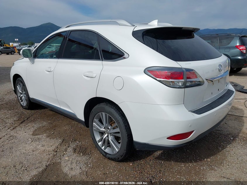 2015 Lexus Rx VIN 2T2BK1BA7FC307836 IAAI salvage auction — RIGHT FRONT, Salvage (Montana), sold $6,600 on 2026-08-03 (photo 3)