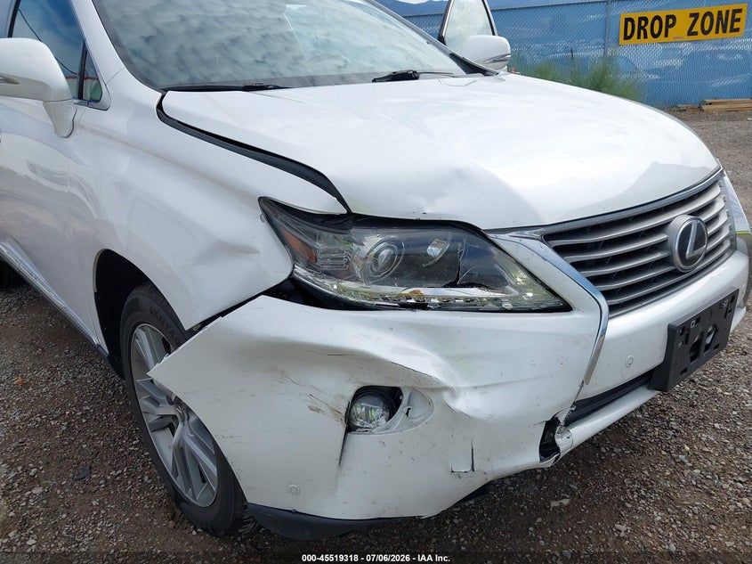 2015 Lexus Rx VIN 2T2BK1BA7FC307836 IAAI salvage auction — RIGHT FRONT, Salvage (Montana), sold $6,600 on 2026-08-03 (photo 6)