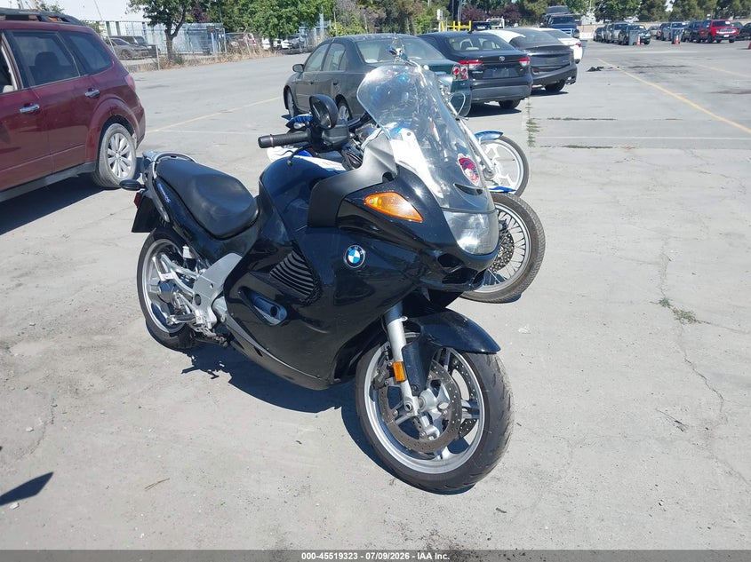 2002 BMW K 1200 VIN WB10557A92ZG36539 IAAI salvage auction — Burn Engine, Salvage (California), sold $25 on 2026-07-29 (photo 1)