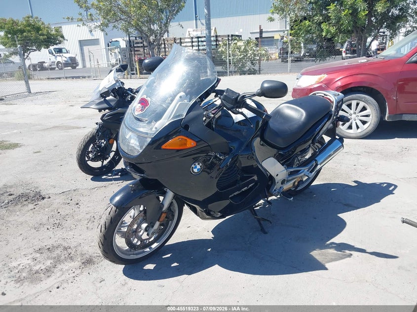 2002 BMW K 1200 VIN WB10557A92ZG36539 IAAI salvage auction — Burn Engine, Salvage (California), sold $25 on 2026-07-29 (photo 2)