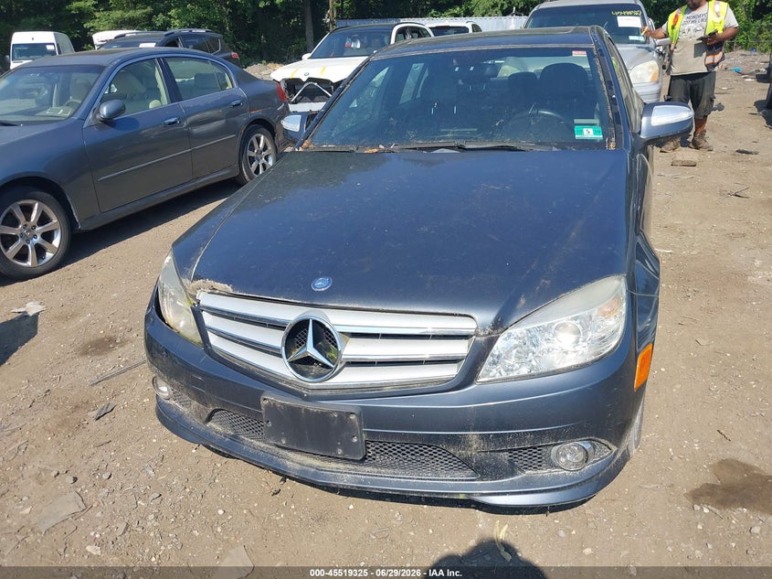 2009 Mercedes-benz C class VIN WDDGF54X59R084316 IAAI salvage auction — NORMAL WEAR, Clear (New Jersey), sold $1,075 on 2026-07-21 (photo 6)