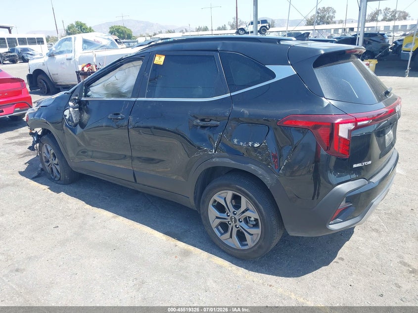 2024 Kia Seltos VIN KNDEU2AA7R7665172 IAAI salvage auction — ROLLOVER, Non-Repairable (California), sold $800 on 2026-07-28 (photo 3)
