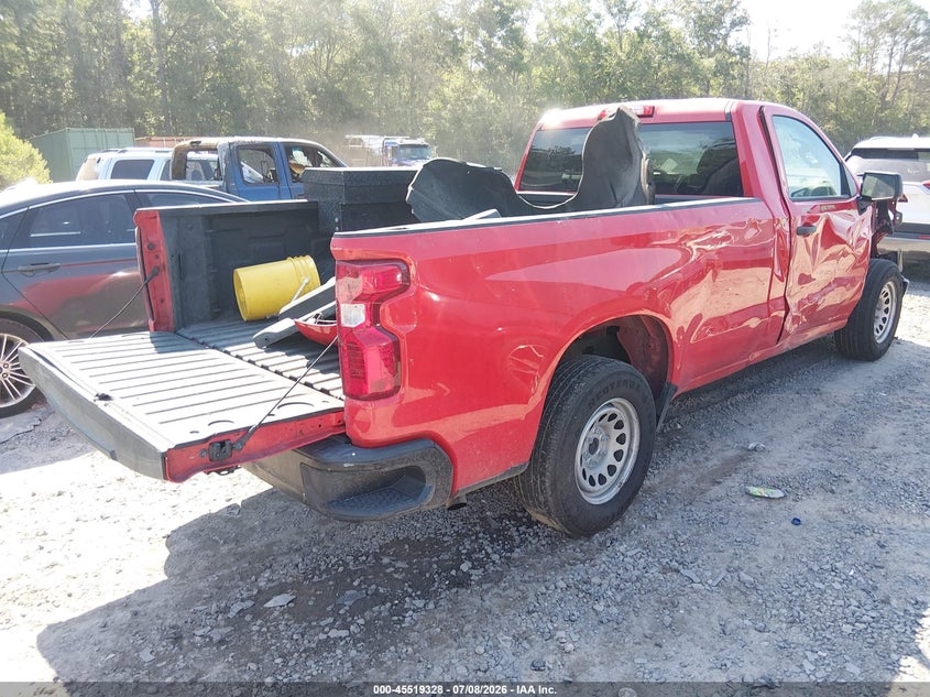 2023 Chevrolet Silverado VIN 3GCNAAEK2PG102859 IAAI salvage auction — FRONT END, Salvage (South Carolina), sold $6,200 on 2026-09-11 (photo 4)