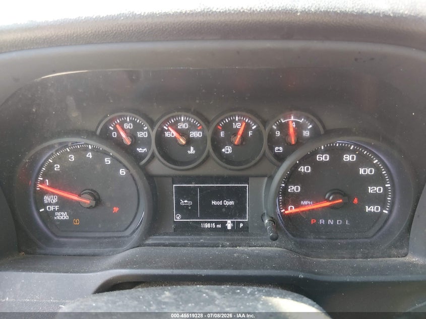 2023 Chevrolet Silverado VIN 3GCNAAEK2PG102859 IAAI salvage auction — FRONT END, Salvage (South Carolina), sold $6,200 on 2026-09-11 (photo 7)