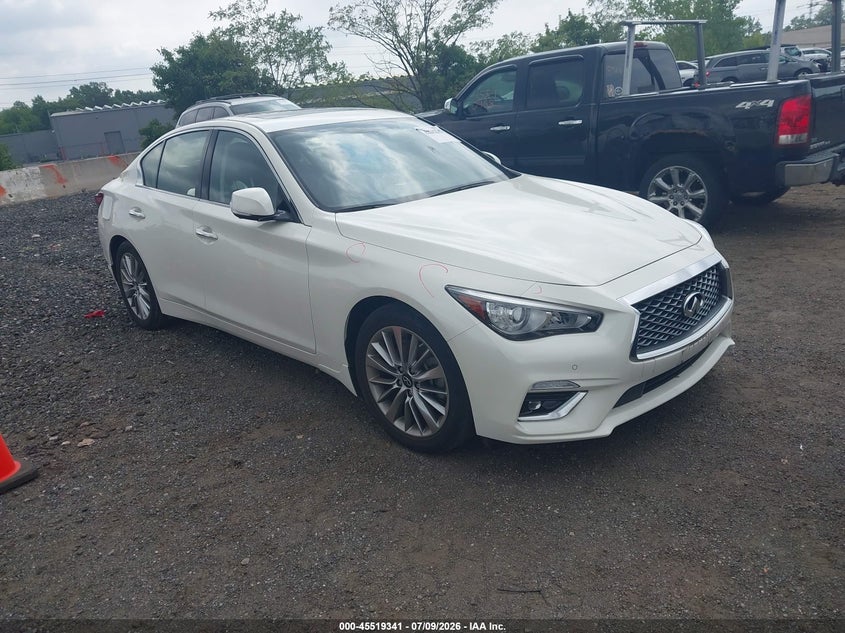 2023 Infiniti Q50 VIN JN1EV7BR2PM542704 — IAAI salvage auction photo