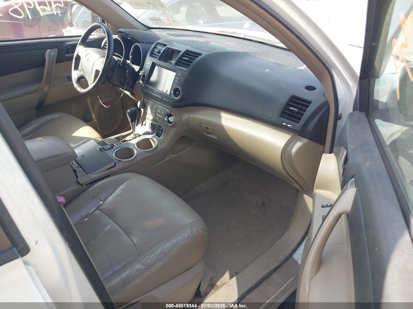 2008 Toyota Highlander VIN JTEDS43A182005310 IAAI salvage auction — LEFT SIDE, Salvage (Michigan), sold $1,350 on 2026-07-21 (photo 5)