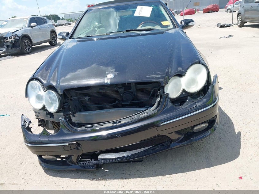 2004 Mercedes-benz Clk-klasse VIN WDBTK75G04T009600 IAAI salvage auction — FRONT END, Salvage (Tennessee), sold $625 on 2026-08-20 (photo 6)