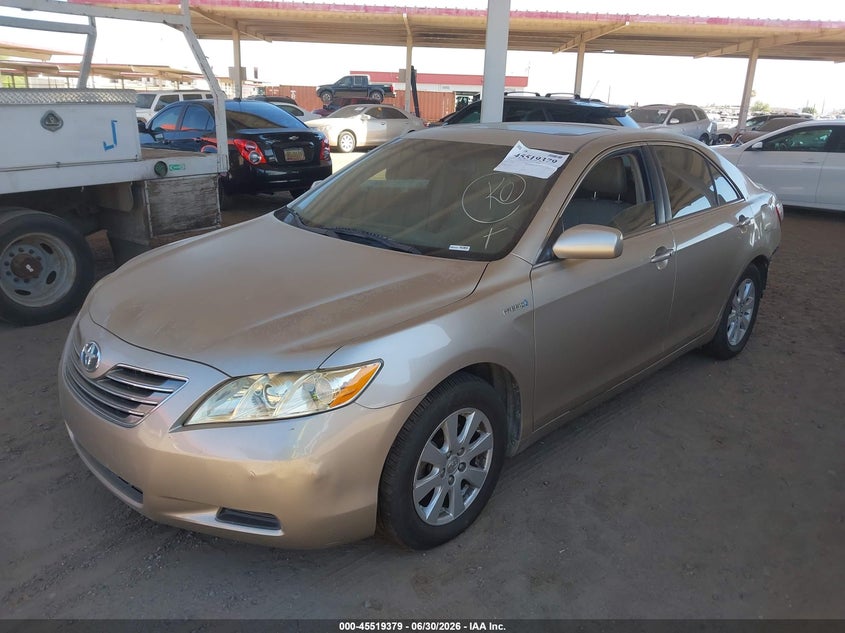 2009 Toyota Camry hybrid VIN JTNBB46K093052724 IAAI salvage auction — NORMAL WEAR, Clear (Arizona), sold $750 on 2026-07-07 (photo 2)