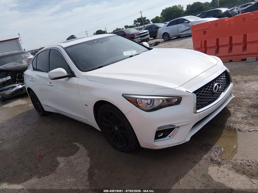 2020 Infiniti Q50 VIN JN1EV7ARXLM256059 — IAAI salvage auction photo