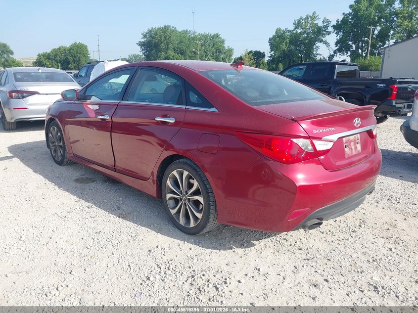 2014 Hyundai Sonata VIN 5NPEC4AC2EH837369 IAAI salvage auction — RIGHT FRONT, Salvage (Ohio), sold $425 on 2026-07-29 (photo 3)