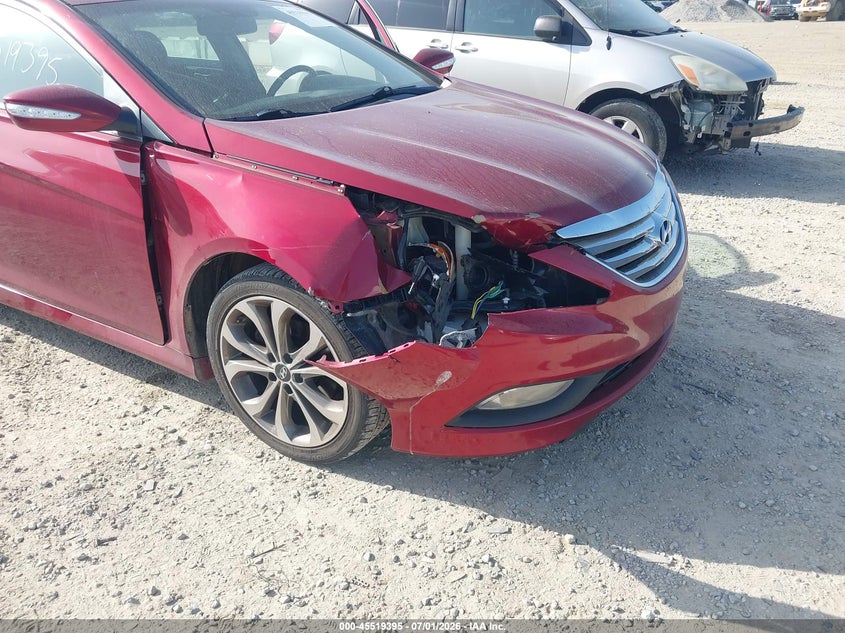 2014 Hyundai Sonata VIN 5NPEC4AC2EH837369 IAAI salvage auction — RIGHT FRONT, Salvage (Ohio), sold $425 on 2026-07-29 (photo 6)