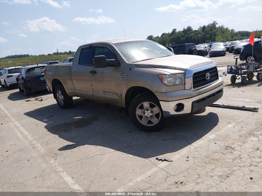 2008 Toyota Tundra VIN 5TFBV54138X066944 IAAI salvage auction — NORMAL WEAR, Original (New Hampshire), sold $2,250 on 2026-07-29 (photo 1)