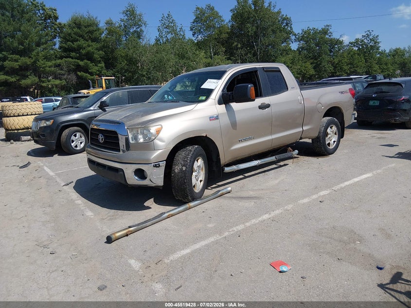 2008 Toyota Tundra VIN 5TFBV54138X066944 IAAI salvage auction — NORMAL WEAR, Original (New Hampshire), sold $2,250 on 2026-07-29 (photo 2)