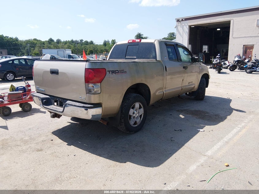 2008 Toyota Tundra VIN 5TFBV54138X066944 IAAI salvage auction — NORMAL WEAR, Original (New Hampshire), sold $2,250 on 2026-07-29 (photo 4)