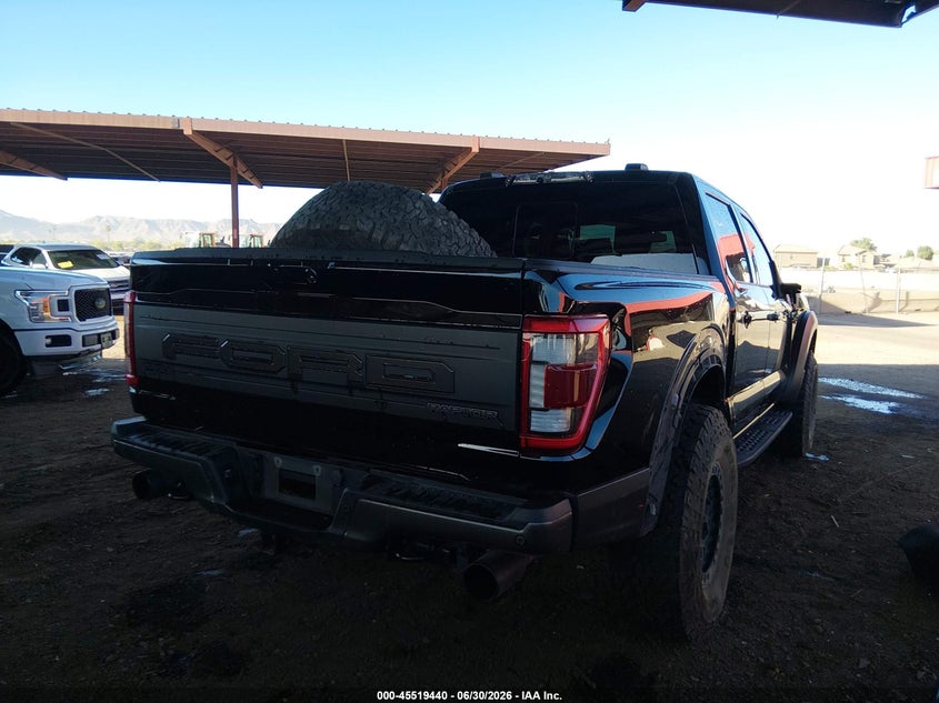2021 Ford F-150 VIN 1FTFW1RG6MFC63658 IAAI salvage auction — FRONT END, Salvage (Arizona), sold $33,750 on 2026-07-20 (photo 4)