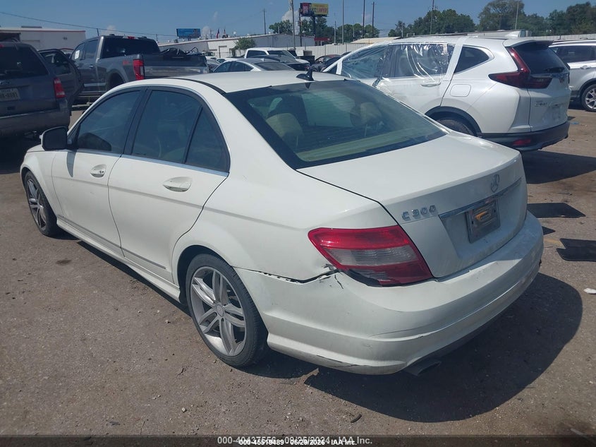 2009 Mercedes-benz C class VIN WDDGF54X09R050283 IAAI salvage auction — FRONT END, Salvage (Idaho), sold $650 on 2026-08-05 (photo 3)