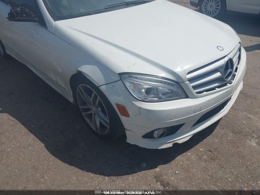 2009 Mercedes-benz C class VIN WDDGF54X09R050283 IAAI salvage auction — FRONT END, Salvage (Idaho), sold $650 on 2026-08-05 (photo 6)