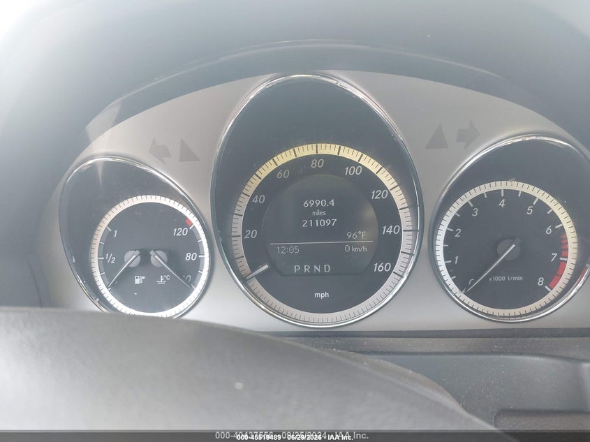2009 Mercedes-benz C class VIN WDDGF54X09R050283 IAAI salvage auction — FRONT END, Salvage (Idaho), sold $650 on 2026-08-05 (photo 7)