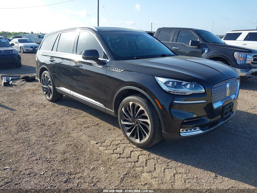 2023 Lincoln Aviator VIN 5LM5J7XC4PGL00744 — IAAI salvage auction photo