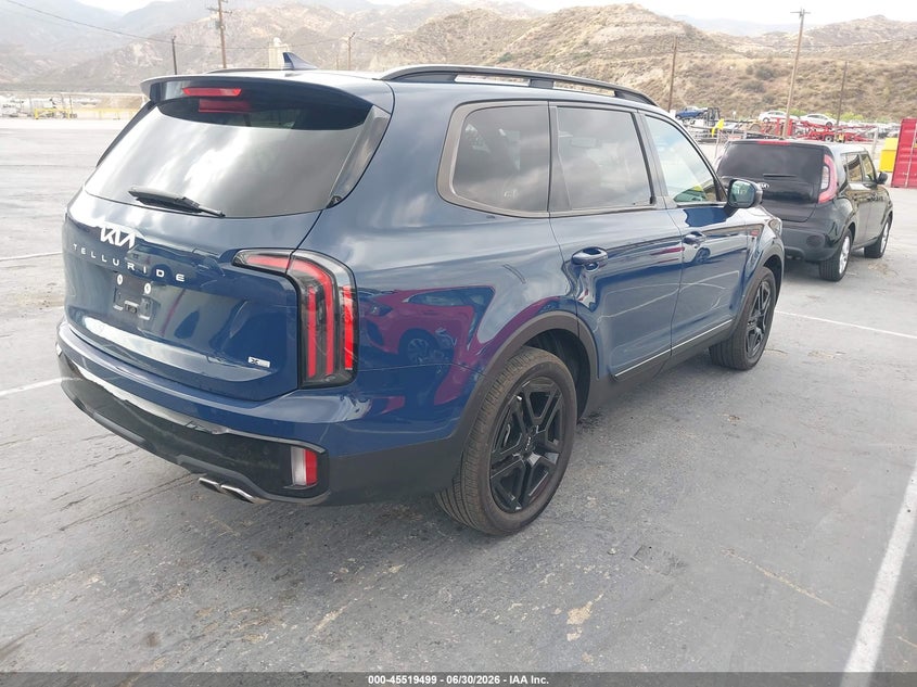2024 Kia Telluride VIN 5XYP3DGC2RG506790 IAAI salvage auction — SIDE, Salvage (California), sold $525 on 2026-07-29 (photo 4)