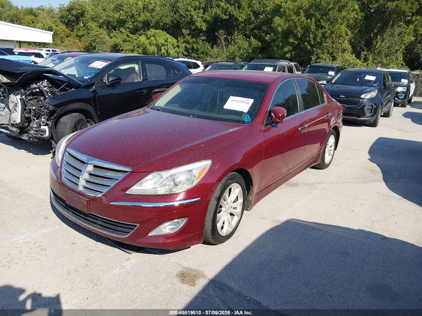 2013 Hyundai Genesis VIN KMHGC4DDXDU239429 IAAI salvage auction — ALL OVER, Original (Texas), sold $1,525 on 2026-07-20 (photo 2)
