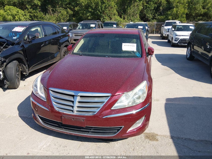 2013 Hyundai Genesis VIN KMHGC4DDXDU239429 IAAI salvage auction — ALL OVER, Original (Texas), sold $1,525 on 2026-07-20 (photo 6)