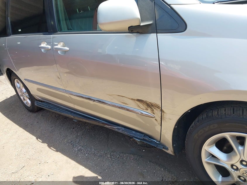 2005 Toyota Sienna VIN 5TDZA22C45S241734 IAAI salvage auction — SIDE, Clear (Virginia), sold $1,150 on 2026-07-19 (photo 6)