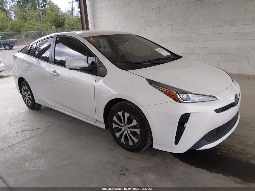 2020 Toyota Prius VIN JTDKARFUXL3119679 IAAI salvage auction — REAR END, Bill Of Sale (Washington), sold $6,300 on 2026-07-16 (photo 1)