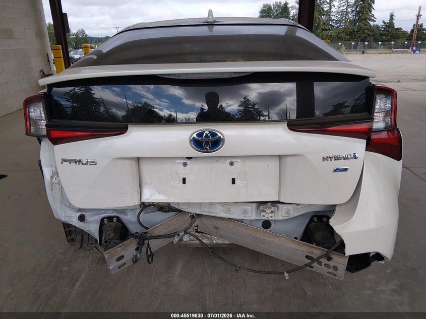 2020 Toyota Prius VIN JTDKARFUXL3119679 IAAI salvage auction — REAR END, Bill Of Sale (Washington), sold $6,300 on 2026-07-16 (photo 6)