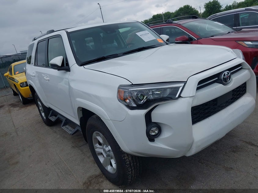 2024 Toyota 4runner VIN JTEMU5JR4R6293178 IAAI salvage auction — FRONT END, Salvage Title, sold $21,100 on 2026-07-21 (photo 1)