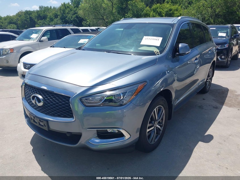 2017 Infiniti Qx60 VIN 5N1DL0MNXHC515012 IAAI salvage auction — ALL OVER, Original (Texas), sold $3,575 on 2026-08-03 (photo 2)