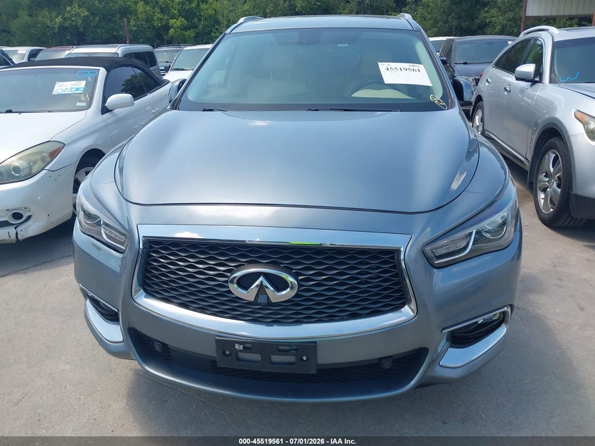 2017 Infiniti Qx60 VIN 5N1DL0MNXHC515012 IAAI salvage auction — ALL OVER, Original (Texas), sold $3,575 on 2026-08-03 (photo 6)