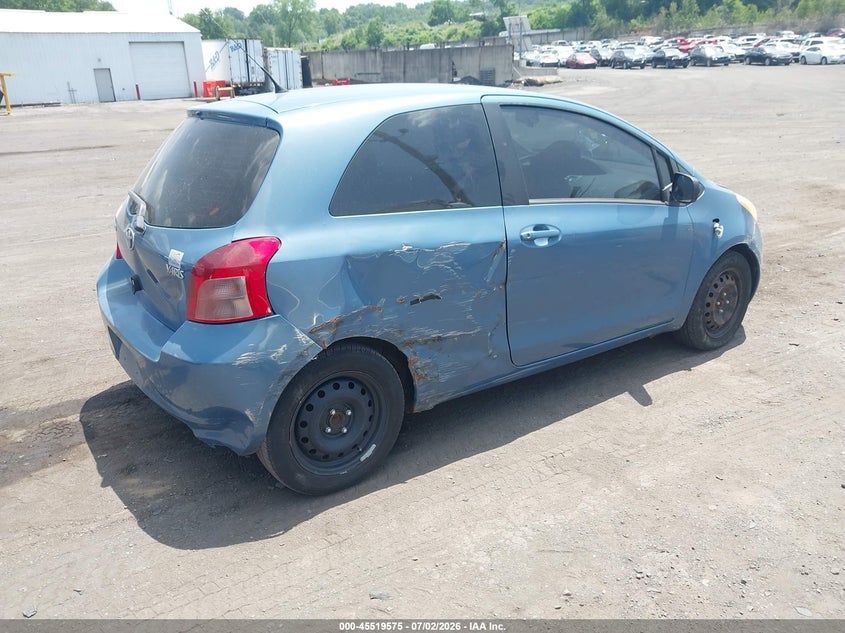 2007 Toyota Yaris VIN JTDJT923X75043930 IAAI salvage auction — NORMAL WEAR, Clear (Pennsylvania), sold $850 on 2026-07-14 (photo 4)