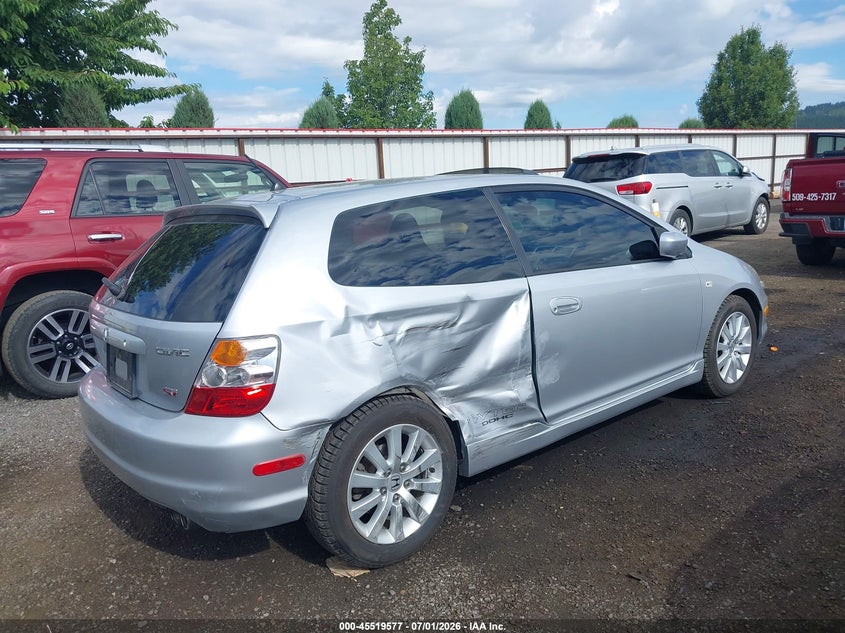 2005 Honda Civic VIN SHHEP33665U500562 IAAI salvage auction — RIGHT SIDE, Bill Of Sale (Washington), sold $1,450 on 2026-07-14 (photo 4)