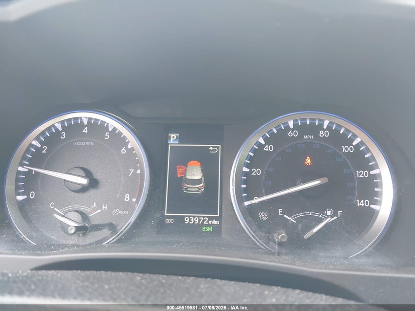 2018 Toyota Highlander VIN 5TDJZRFH0JS866596 IAAI salvage auction — UNKNOWN, Salvage Title, sold $12,100 on 2026-07-30 (photo 7)