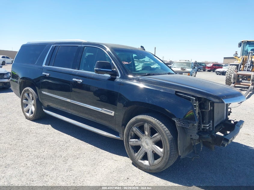 2017 Cadillac Escalade VIN 1GYS3HKJ6HR265916 IAAI salvage auction — FRONT END, Salvage (California), sold $8,800 on 2026-07-09 (photo 1)