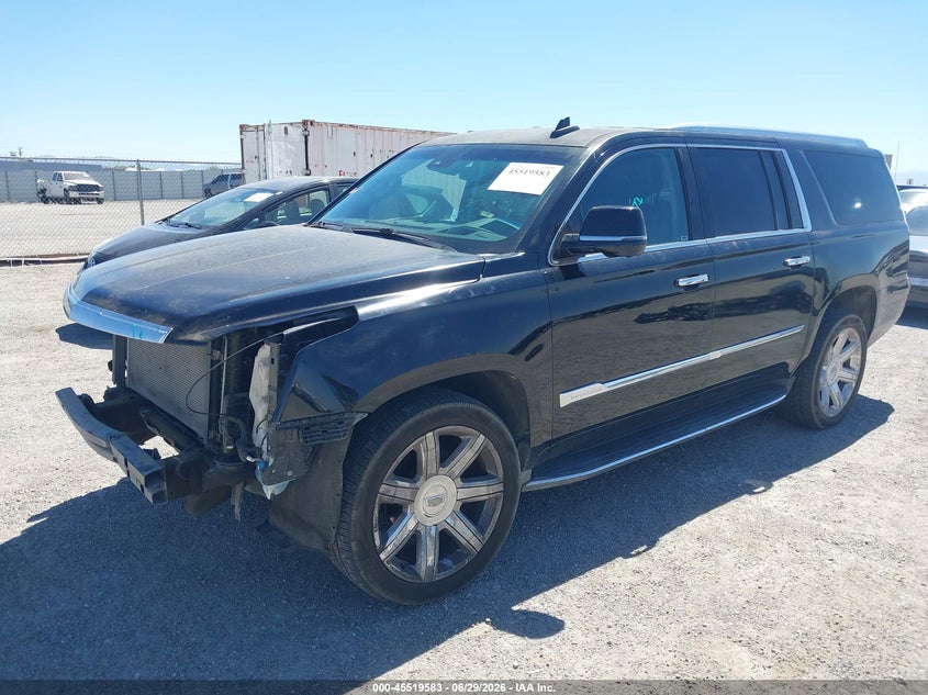 2017 Cadillac Escalade VIN 1GYS3HKJ6HR265916 IAAI salvage auction — FRONT END, Salvage (California), sold $8,800 on 2026-07-09 (photo 2)