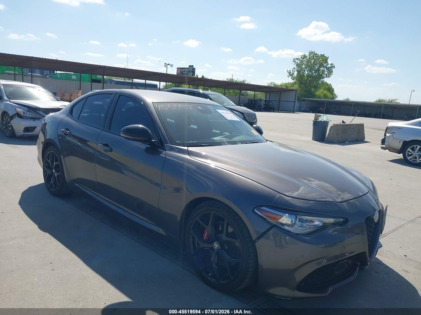 2020 Alfa romeo Giulia VIN ZARFAMAN6L7629871 IAAI salvage auction — WATER/FLOOD, Original (Texas), sold $4,500 on 2026-09-07 (photo 1)