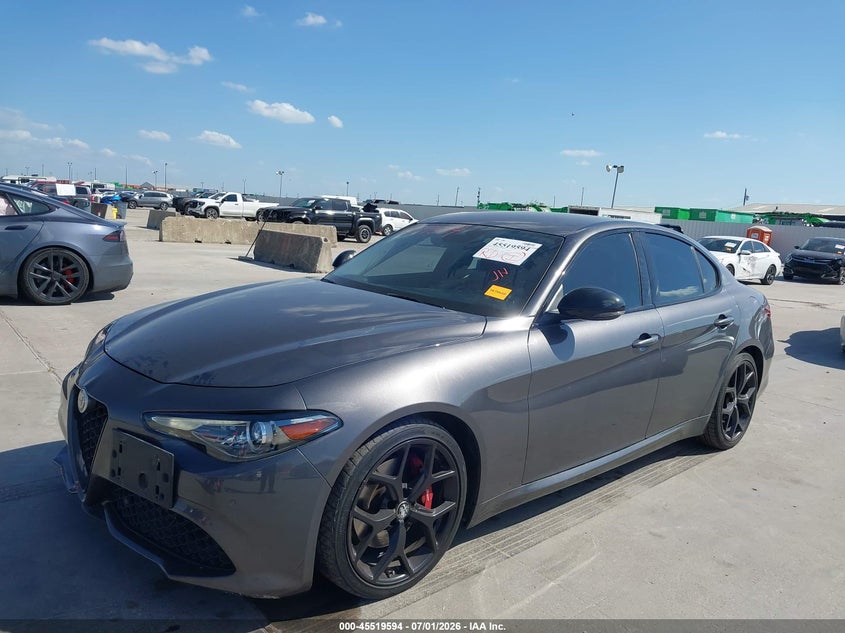 2020 Alfa romeo Giulia VIN ZARFAMAN6L7629871 IAAI salvage auction — WATER/FLOOD, Original (Texas), sold $7,100 on 2026-09-16 (photo 2)