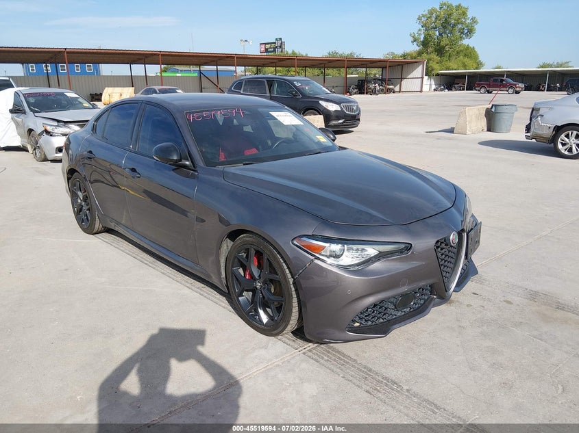 2020 Alfa romeo Giulia VIN ZARFAMAN6L7629871 IAAI salvage auction — WATER/FLOOD, Original (Texas), sold $7,100 on 2026-09-16 (photo 1)