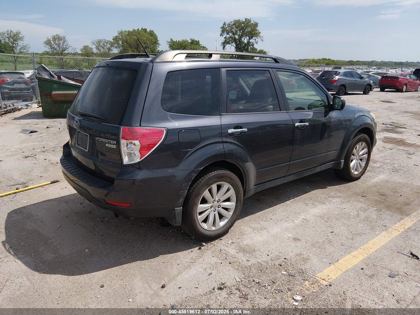 2012 Subaru Forester VIN JF2SHADC3CH443066 IAAI salvage auction — NORMAL WEAR, Regular Certificate (Iowa), sold $525 on 2026-07-14 (photo 4)