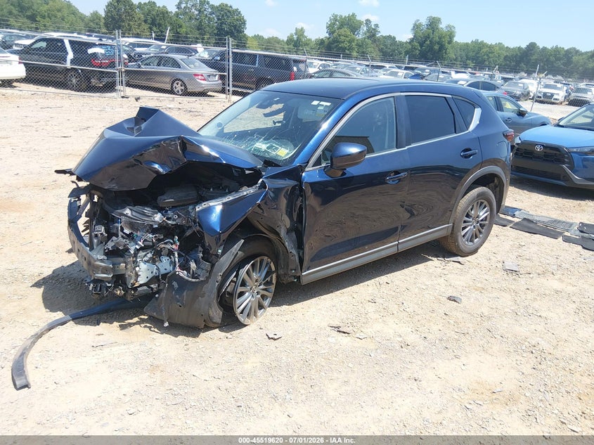 2017 Mazda Cx-5 VIN JM3KFBCL3H0185818 IAAI salvage auction — FRONT END, Salvage (North Carolina), sold $450 on 2026-07-27 (photo 2)