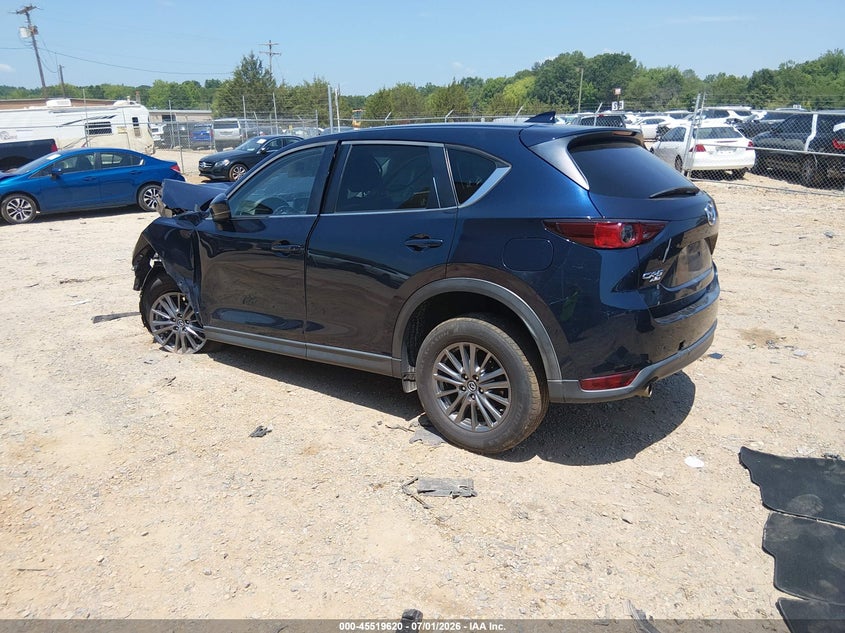 2017 Mazda Cx-5 VIN JM3KFBCL3H0185818 IAAI salvage auction — FRONT END, Salvage (North Carolina), sold $450 on 2026-07-27 (photo 3)