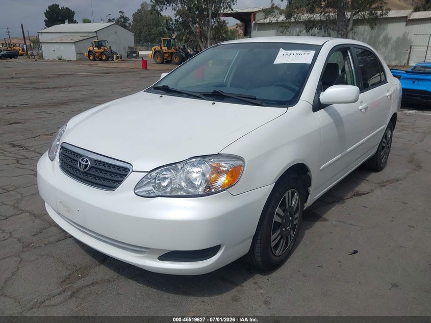 2008 Toyota Corolla VIN 1NXBR32E38Z024057 IAAI salvage auction — REAR END, Salvage (California), sold $1,050 on 2026-07-11 (photo 2)