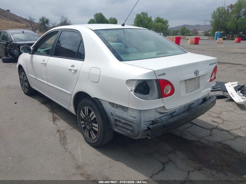 2008 Toyota Corolla VIN 1NXBR32E38Z024057 IAAI salvage auction — REAR END, Salvage (California), sold $1,050 on 2026-07-11 (photo 3)