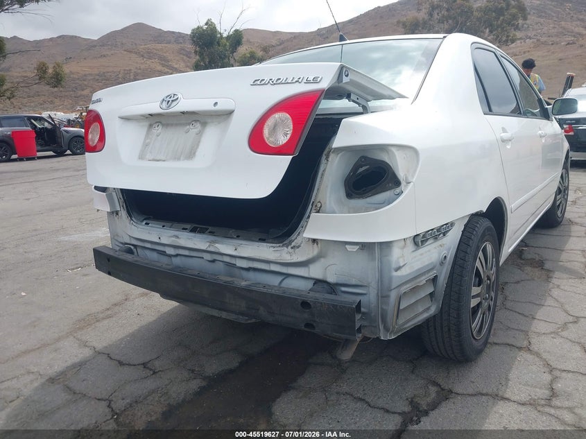 2008 Toyota Corolla VIN 1NXBR32E38Z024057 IAAI salvage auction — REAR END, Salvage (California), sold $1,050 on 2026-07-11 (photo 6)