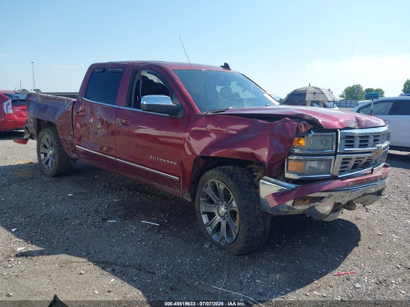 2015 Chevrolet Silverado VIN 3GCUKSEC9FG212507 IAAI salvage auction — SIDE, Salvage (Arkansas), sold $1,300 on 2026-08-01 (photo 1)