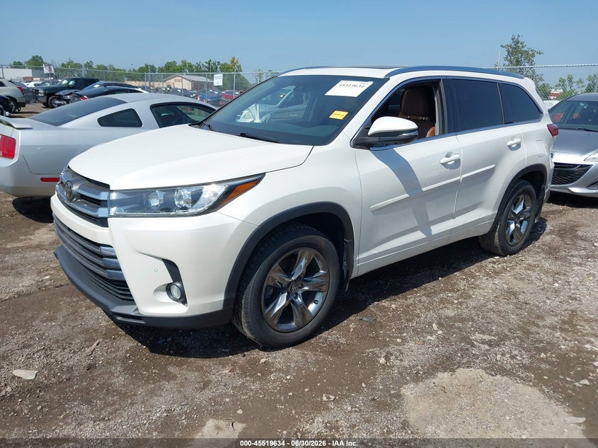 2017 Toyota Highlander VIN 5TDDZRFH1HS456266 IAAI salvage auction — NORMAL WEAR, Original (Ohio), sold $12,100 on 2026-07-09 (photo 2)