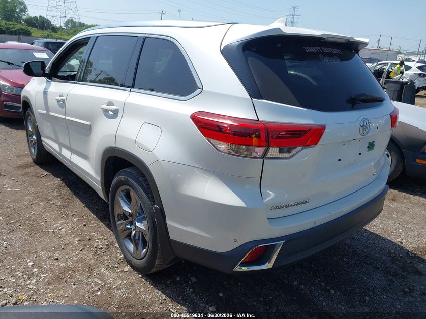 2017 Toyota Highlander VIN 5TDDZRFH1HS456266 IAAI salvage auction — NORMAL WEAR, Original (Ohio), sold $12,100 on 2026-07-09 (photo 3)